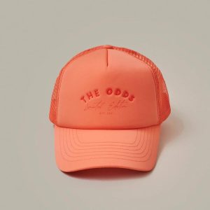 orange hat